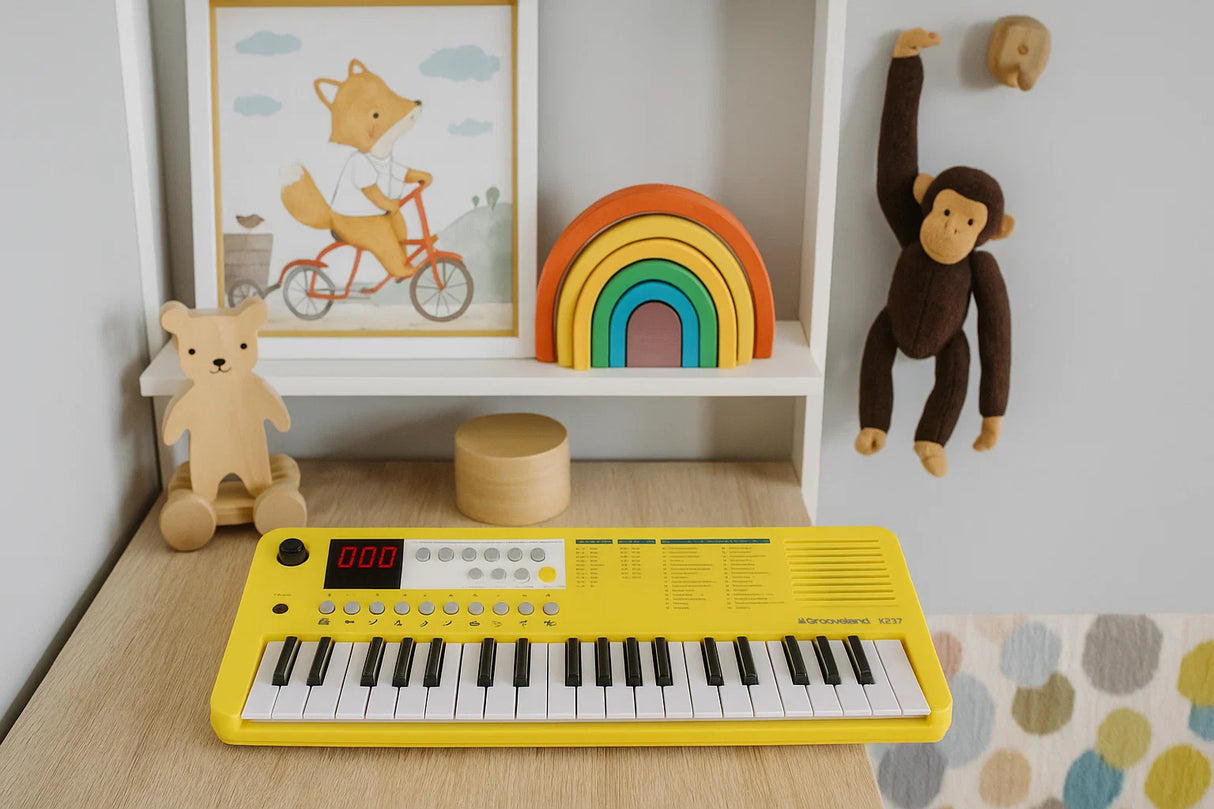 Grooveland E237 Keyboard (Soft Yellow)
