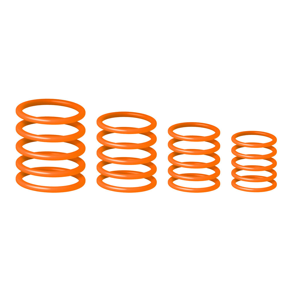 Gravity RP 5555 ORG 1 - Universal tyngdekrafts-ringpakke, elektrisk orange