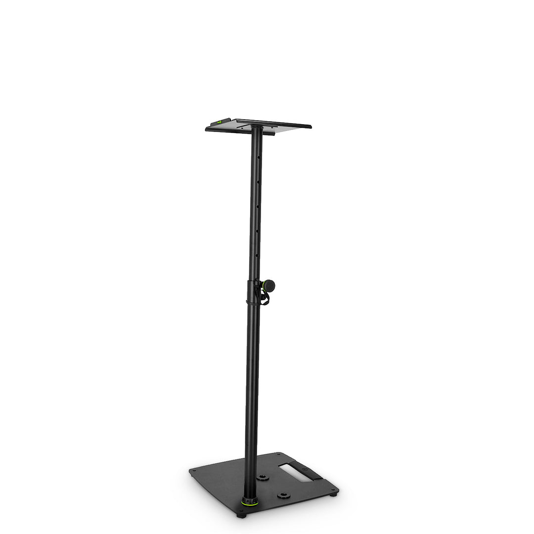 Gravity SP 3202 CS B - Højttalerstativ til studiomonitor med firkantet stålbase