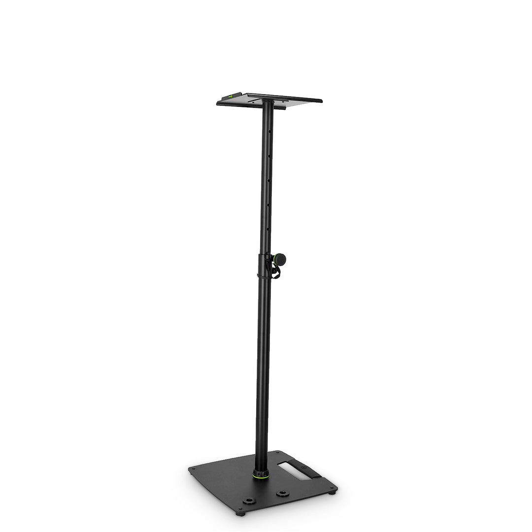 Gravity SP 3202 CS B - Højttalerstativ til studiomonitor med firkantet stålbase