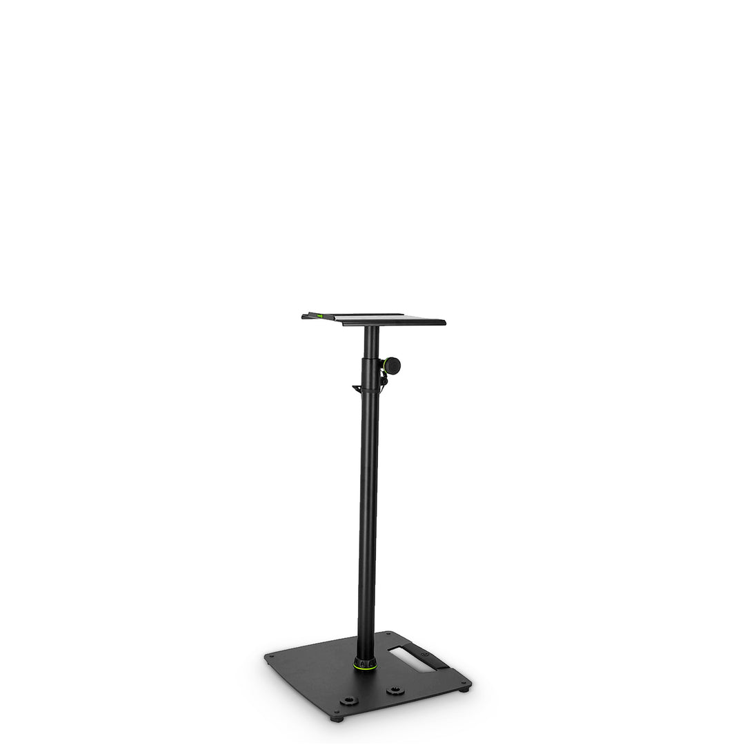 Gravity SP 3202 CS B - Højttalerstativ til studiomonitor med firkantet stålbase