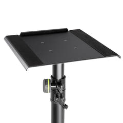 Gravity SP 3202 CS B - Højttalerstativ til studiomonitor med firkantet stålbase