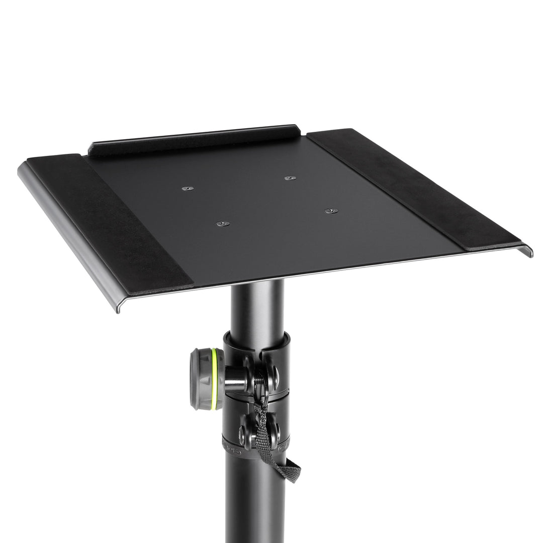 Gravity SP 3202 CS B - Højttalerstativ til studiomonitor med firkantet stålbase