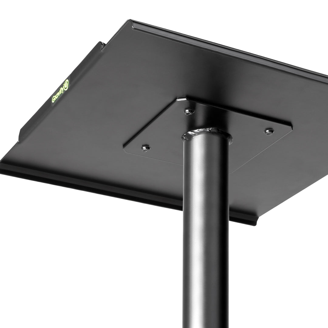 Gravity SP 3202 CS B - Højttalerstativ til studiomonitor med firkantet stålbase