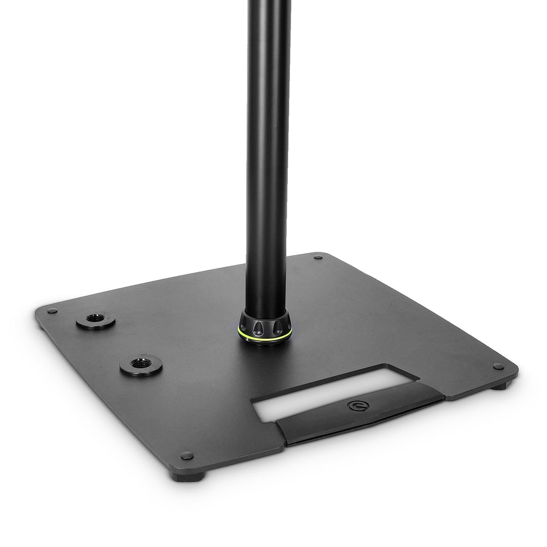 Gravity SP 3202 CS B - Højttalerstativ til studiomonitor med firkantet stålbase