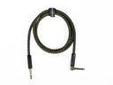 Grooveland Tweed Vinkel Guitarkabel (1,5m - Sort)