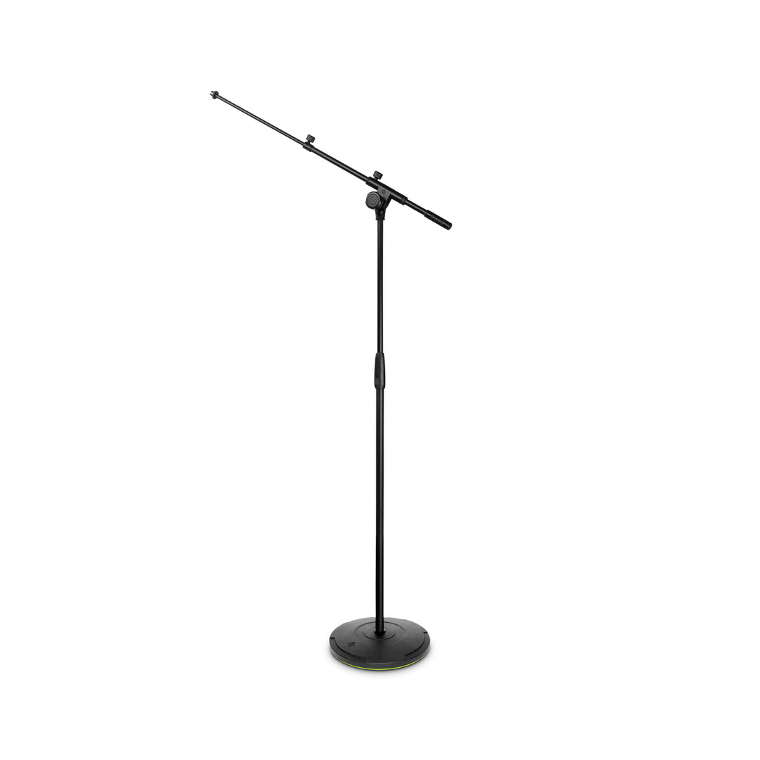 Gravity TMS 2322 – Touring-serie mikrofonstativ med rund base og 2-punktsjustering, teleskopisk bomstang