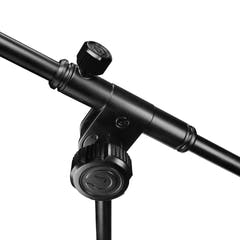 Gravity TMS 2322 – Touring-serie mikrofonstativ med rund base og 2-punktsjustering, teleskopisk bomstang