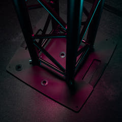 Gravity TWB 431 T B - Multifunktionel firkantet stål-tourbase med mulighed for trussmontering