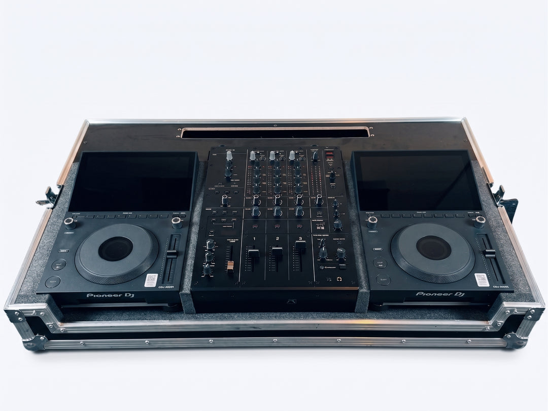 Case-It Flightcase til AlphaTheta CDJ-1500X & DJM-V5