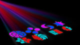 Chauvet Gobozap Scanner Lyseffekt