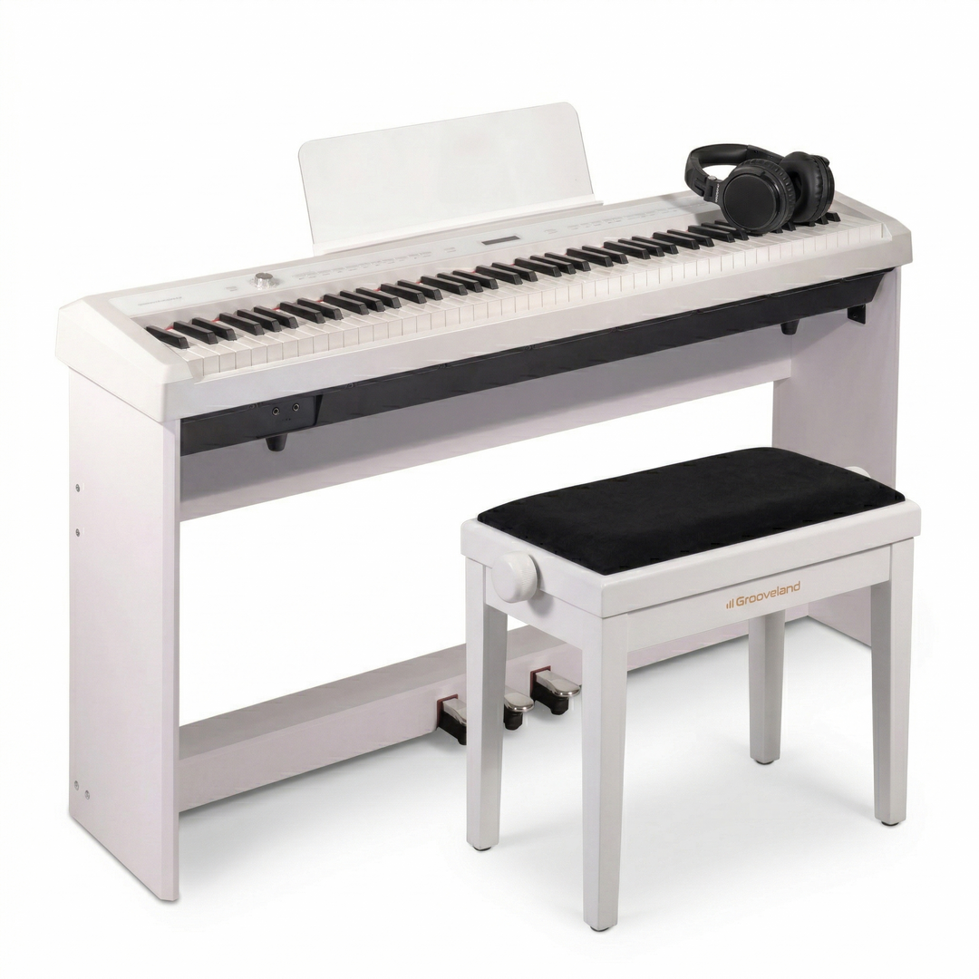 Grooveland P22 komplet Klaverpakke, Hvid