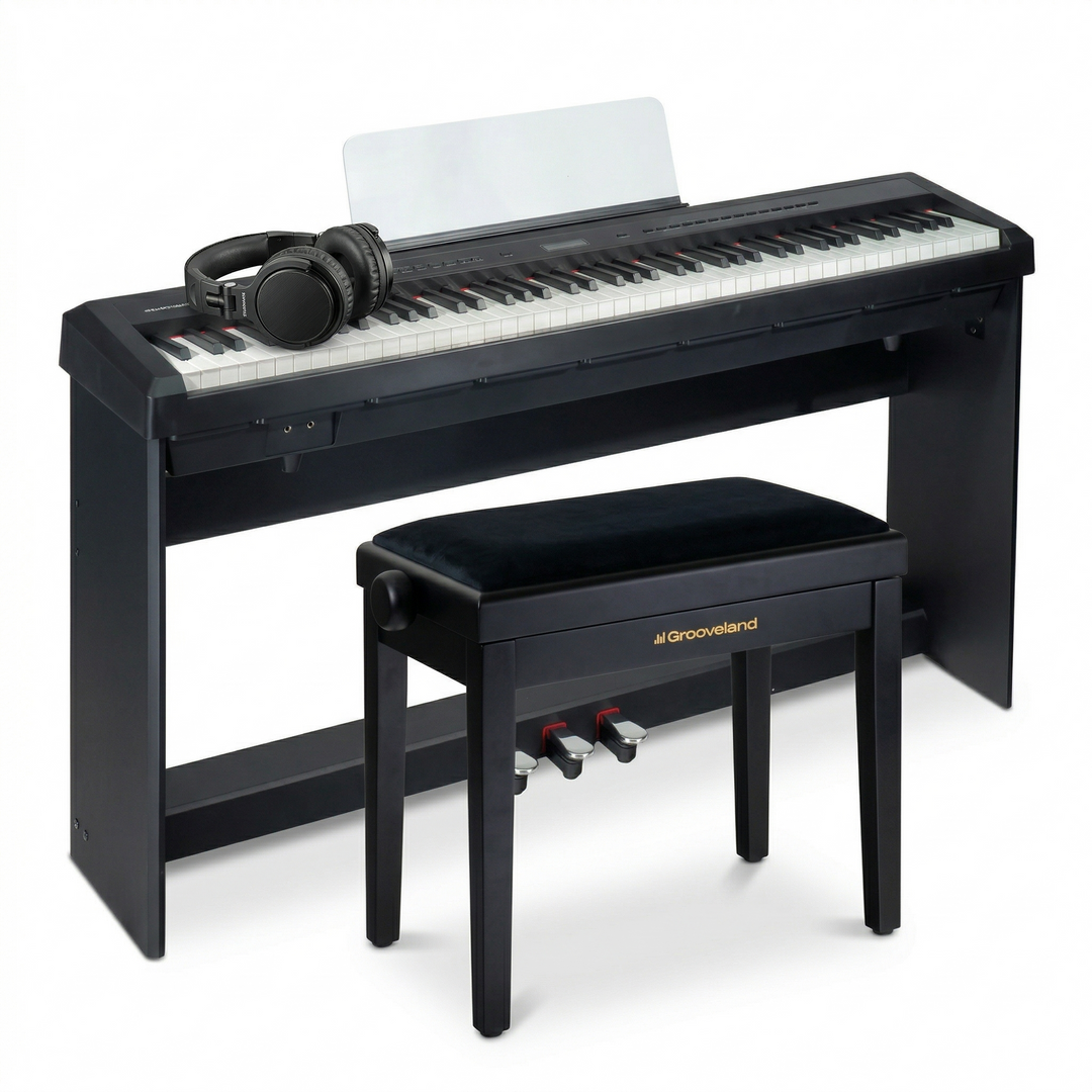 Grooveland P22 komplet Klaverpakke, Sort