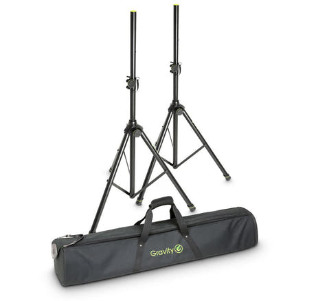 Gravity - Højttalerstativer med taske Bundle (50kg, 1,92m)