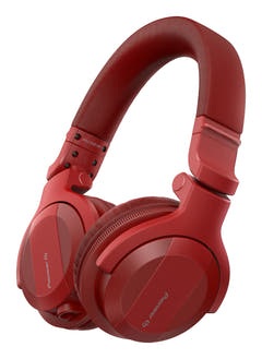 Pioneer DJ HDJ-CUE1BT-R - Bluetooth DJ-Høretelefoner (Rød)