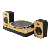 House of Marley Stir It Up Bluetooth Pladespiller og Højtaler (Sort) Bundle