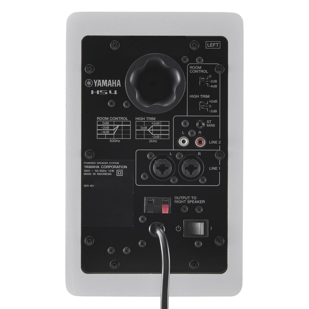 Yamaha HS4 W - Aktive Studie Monitors (Hvid)