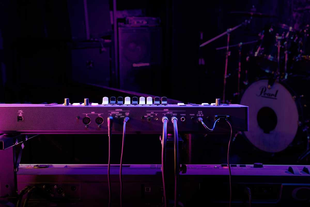 Hammond M-solo Orgel (Burgundy)