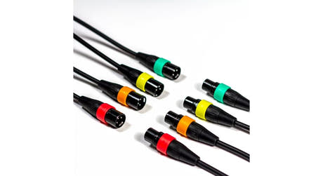 Zoom XLR-4C/CP XLR-kabler med farveringe