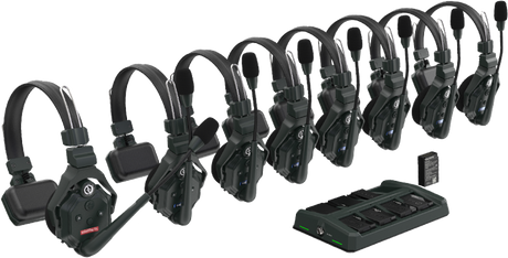 Hollyland Solidcom C1 Full Duplex Trådløst Intercom System med 8 headsets
