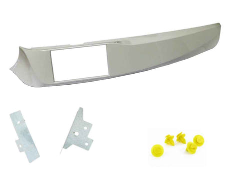 2-DIN Ramme til Alfa Romeo Giulietta (Hvid)