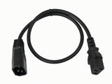 IEC Forlængerkabel (60cm)