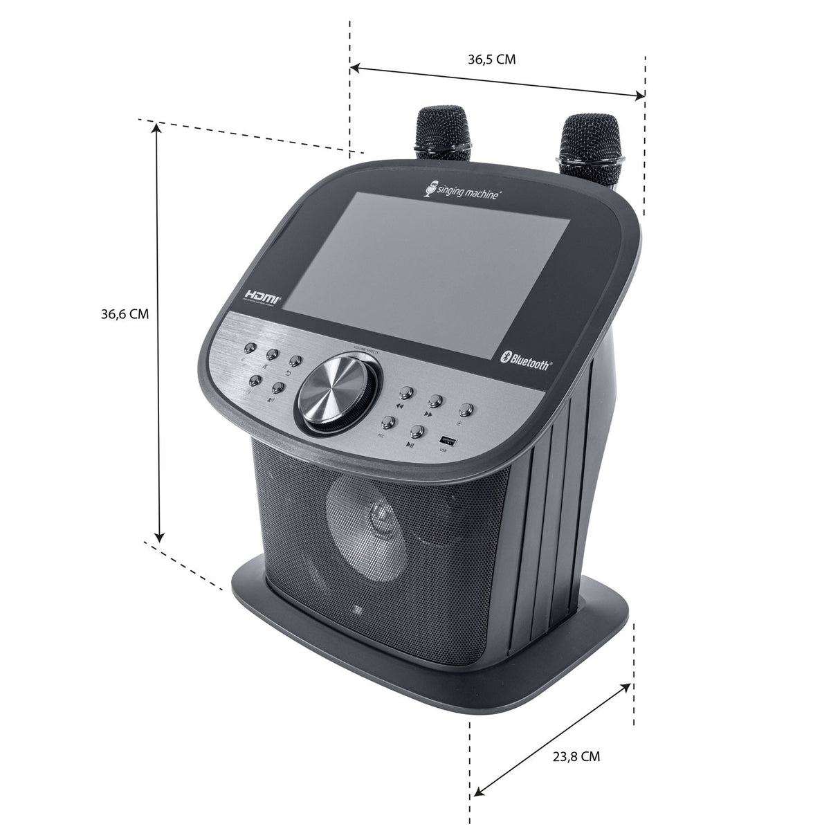 Singing Machine ISM9011 Karaoke Platinum