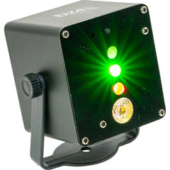 Ibiza Batteridrevet Lyseffekt m. Laser