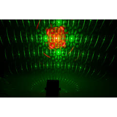 Ibiza Batteridrevet Lyseffekt m. Laser