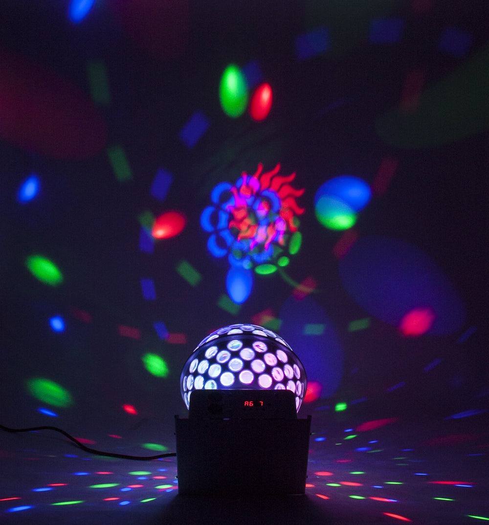 Ibiza LED Diskokugle RGBW