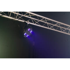 Ibiza XL RGBW+UV Parlampe (16x6 + 4x30W)