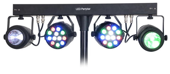 Ibiza Lysbar LED + Moonflower Sæt