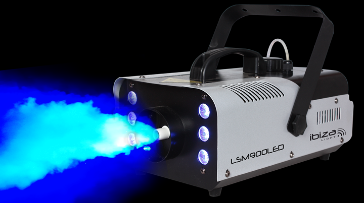 Ibiza Røgmaskine LED + DMX (900W)