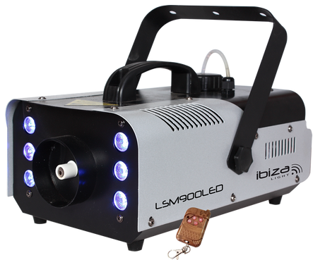 Ibiza Røgmaskine LED + DMX (900W)