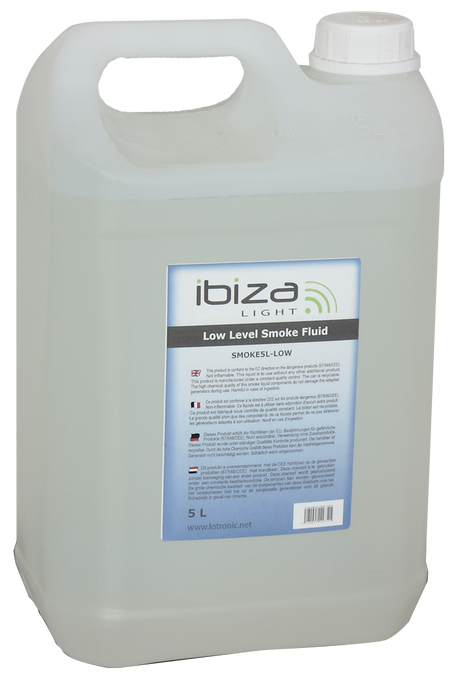 Ibiza Røgvæske - Low Fog (5L)