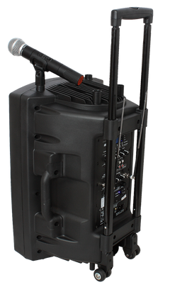 Ibiza Transportabel Højttaler m. 15" Bas (Sort, 800W)