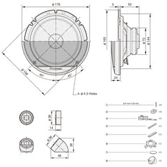 Pioneer TS-G170C 2-vejs Bilhøjttalersystem (17cm, 6,5")