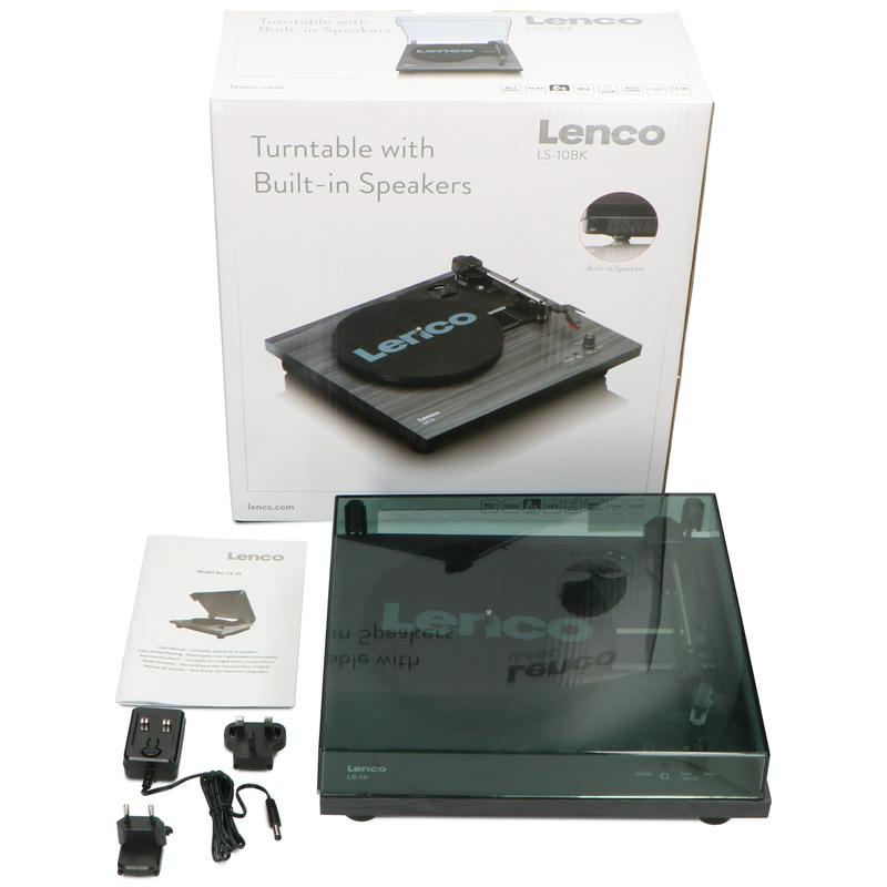 Lenco LS-10 Pladespiller (Sort)