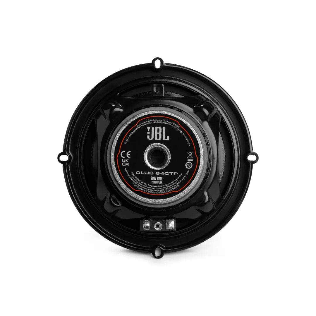JBL Club 64CTP 6,5" komponentsæt med tweeter pods