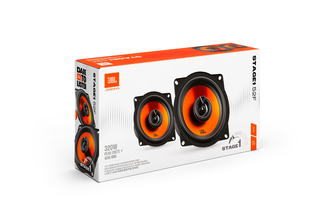 JBL Stage1 Gen2 52F 5,25" koaksiale bilhøjttalere
