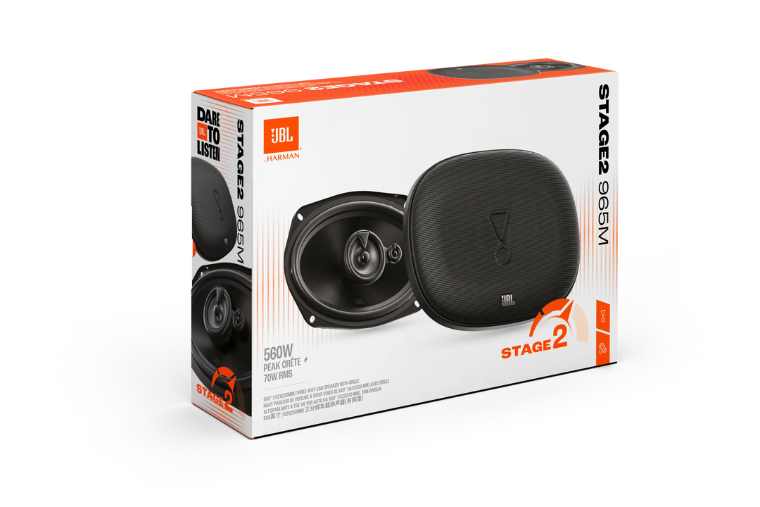 JBL Stage2 Gen2 965M 6x9" 3-vejs bilhøjttalere