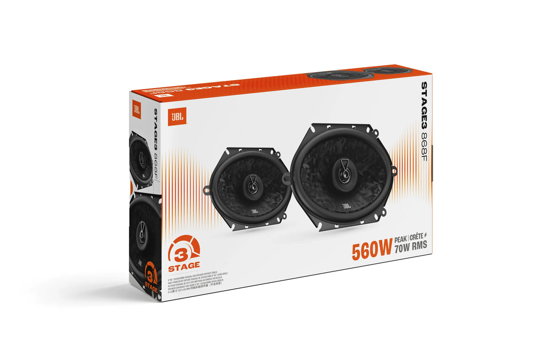 JBL Stage3 Gen2 868F 6x8" koaksiale bilhøjttalere