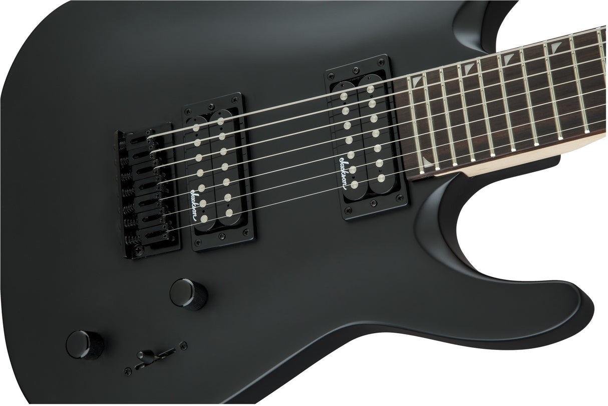 Jackson Dinky Arch Top JS22-7 DKA El-guitar (Satin Black)