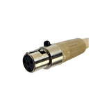 JTS CM-214iF headset-mikrofon med kugle, beige