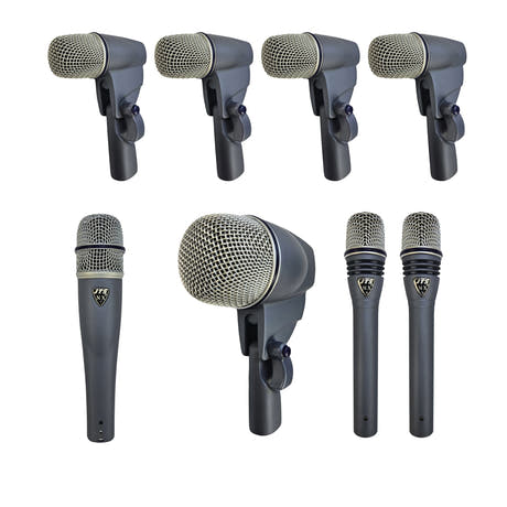 JTS NXB-8M mikrofonkit med 8 mikrofoner og taske