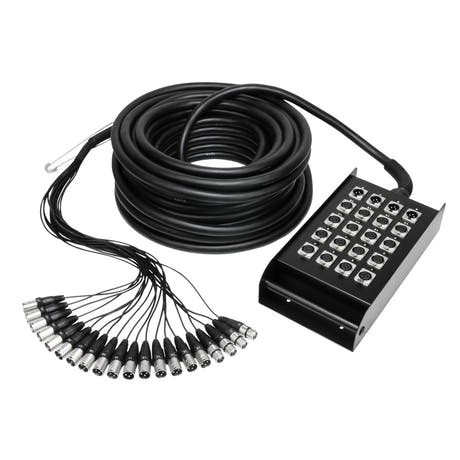 Multikabel med Stage Box 16/4