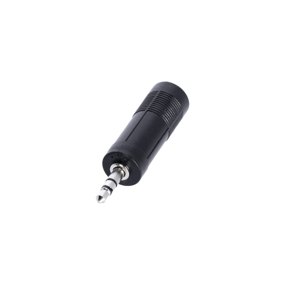 Adapter Audio Stik 6.3mm Stereo Jack Hun til 3.5mm Stereo Jack
