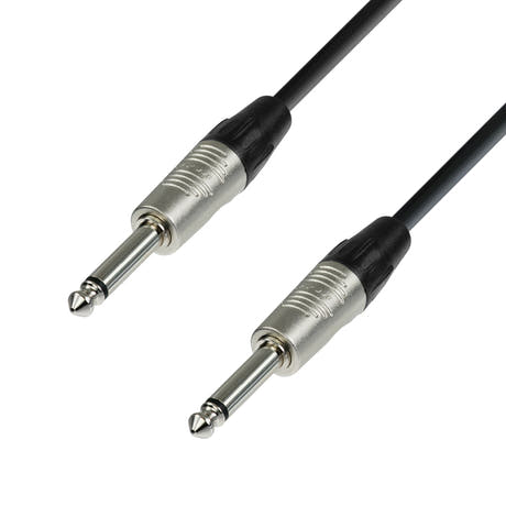 Adam Hall Cables 4 Star Serie - Instrument Cable REAN 6.3 mm Jack mono to 6.3 mm Jack mono 4.5 m