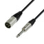 Signal Kabel XLR Han til 6.3 mm Jack Mono