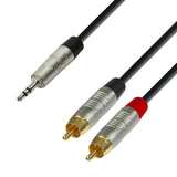 Adapter Kabel Mini Jack til 2 x RCA Phono (3m)